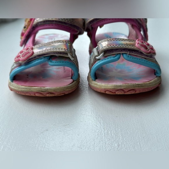 Paw Patrol Toddler Girls Skye and Everest Sport Sandals size 9 - Picture 5 of 9